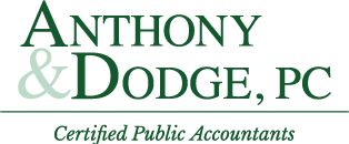 Anthony and Dodge PC logo